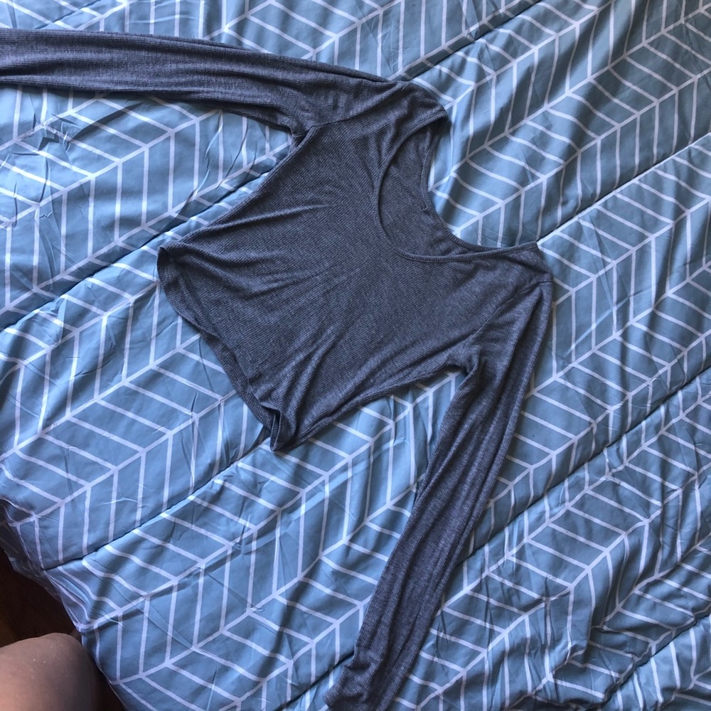American eagle cropped long sleeve